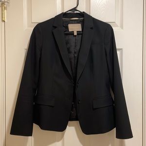 Banana Republic black suit blazer - size 4P